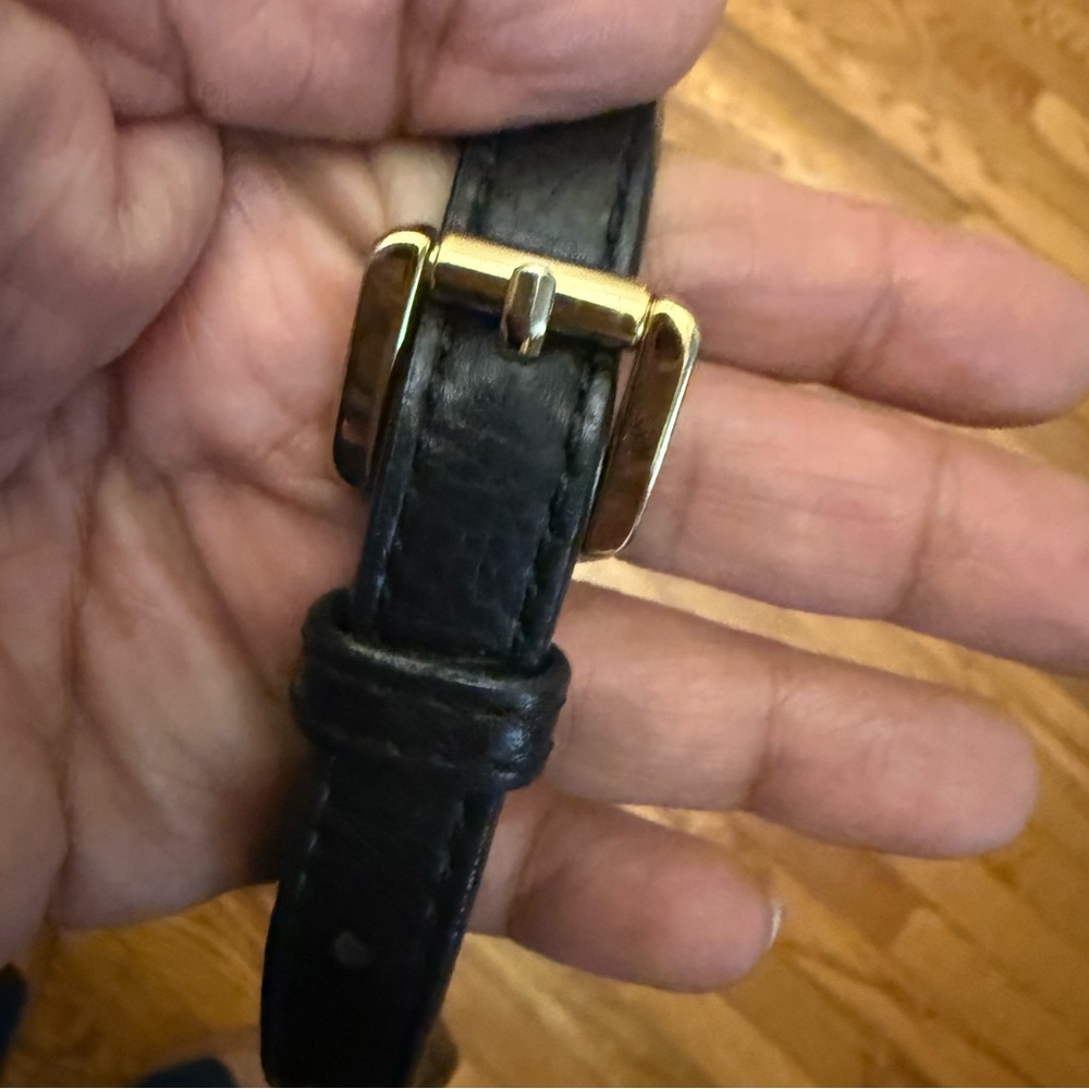 Michael Kors Black Crossbody Bag w/Built in Wallet & Gold Logo & Hardware, UGC - Picture 12 of 16
